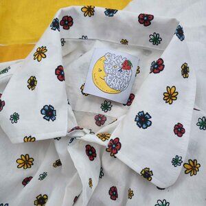 Sky High Farm Workwear floral button-up shirt